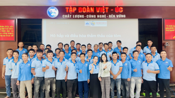 Kết nối khoa học và thực tiễn: Chương trình Đào tạo về Sinh học và Sinh lý học tôm thẻ chân trắng