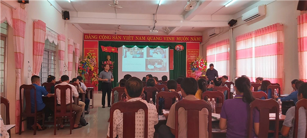 Viện Nuôi trồng Thủy sản tổ chức lớp Tập huấn và Hội thảo về Kỹ thuật sản xuất giống và nuôi thương phẩm cá bóp tại Kiên Giang