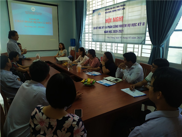 Khai mạc khóa tập huấn “Chẩn đoán bệnh trên cá biển"