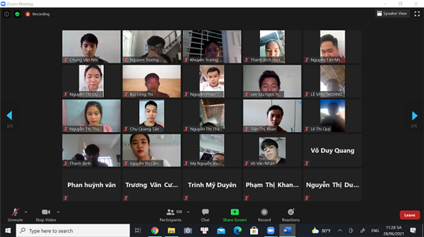 Viện Nuôi trồng Thủy sản tổ chức thành công "Hội thảo Khoa học Sinh viên" năm 2021