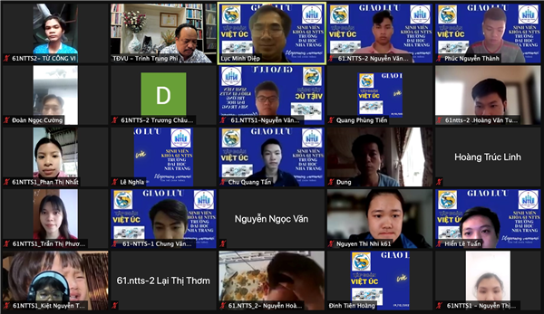 Giao lưu, chia sẻ kinh nghiệm nuôi tôm với Tập đoàn Việt Úc