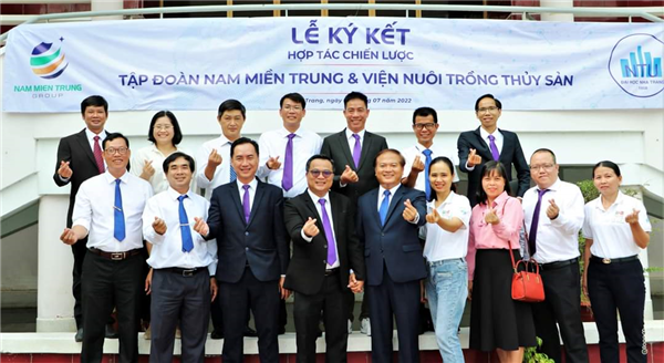 Viện Nuôi trồng thủy sản ký kết hợp tác chiến lược với Công ty TNHH Đầu tư Thủy sản Nam Miền Trung