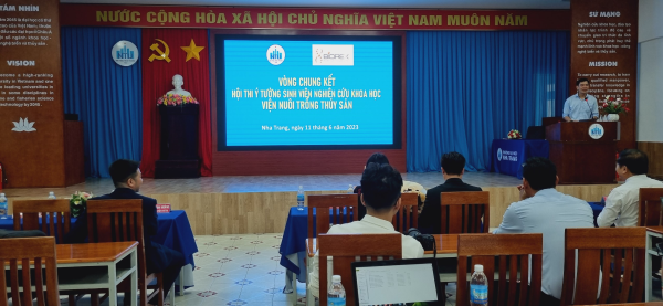 Chung kết Hội thi ý tưởng sinh viên nghiên cứu khoa học lần thứ nhất của Viện Nuôi trồng Thủy sản