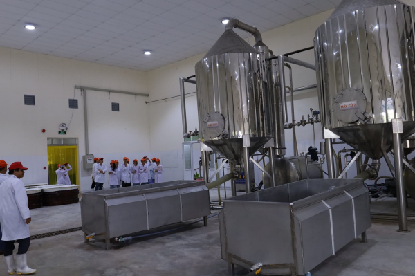 Viện NTTS đã tiếp nhận 04 cán bộ và 15 sinh viên quốc tế đến làm việc và học tập tại Viện