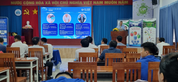 Viện Nuôi trồng Thủy sản đón tiếp và giao lưu với Công ty TNHH Hải Long Bình Định – Tập đoàn Hải Đại