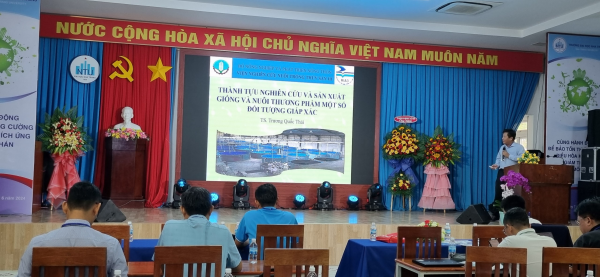 Hội thảo khoa học cấp Trường  “Thành tựu nghiên cứu, ứng dụng khoa học - công nghệ trong nuôi trồng thủy sản phục vụ đào tạo, phát triển kinh tế, xã hội của Trường Đại học Nha Trang giai đoạn 2010 – 2024”
