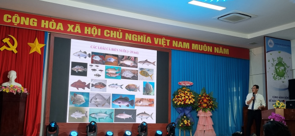 Hội thảo khoa học cấp Trường  “Thành tựu nghiên cứu, ứng dụng khoa học - công nghệ trong nuôi trồng thủy sản phục vụ đào tạo, phát triển kinh tế, xã hội của Trường Đại học Nha Trang giai đoạn 2010 – 2024”