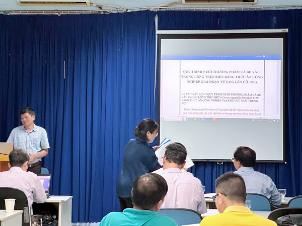 HỘI THẢO KHOA HỌC GÓP Ý XÂY DỰNG QUY TRÌNH KỸ THUẬT VÀ CHIA SẺ KẾT QUẢ ĐỀ TÀI NCKH