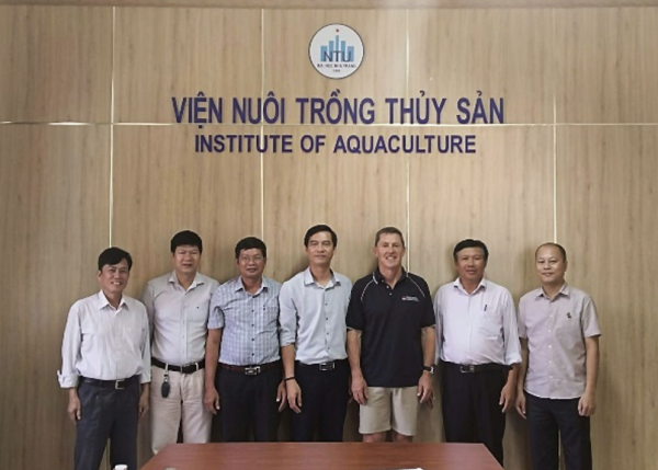 Viện Nuôi trồng Thủy sản - Đại học Nha Trang tăng cường các hoạt động hợp tác quốc tế