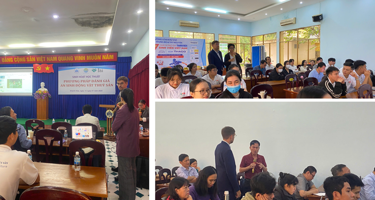 Thảo luận giữa b&aacute;o c&aacute;o vi&ecirc;n v&agrave; kh&aacute;n giả