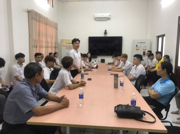 Tham quan Farm Nuôi tôm của Công Ty TNHH Nuôi trồng Thủy sản Minh Phú - Lộc An: Trải nghiệm thực tế hữu ích cho sinh viên lớp 65.NTTS-MP