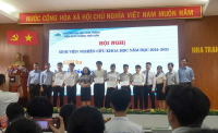 Viện Nuôi trồng Thủy sản tổ chức thành công Hội nghị Sinh viên Nghiên cứu khoa học năm học 2024 -2025