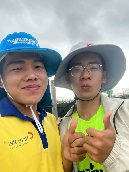 Sinh viên ngành Nuôi trồng Thủy sản - Viện Nuôi trồng Thủy sản đi thực tập tại các cơ sở của Tập đoàn Thủy sản Minh Phú
