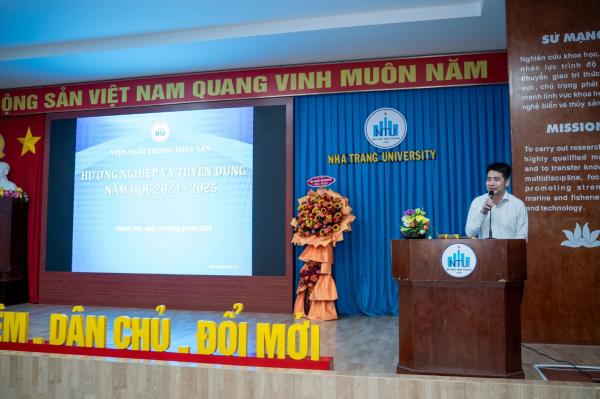 Kết nối Doanh nghiệp và Sinh viên ngành Thủy sản tại Ngày Hướng nghiệp & Tuyển dụng 2025