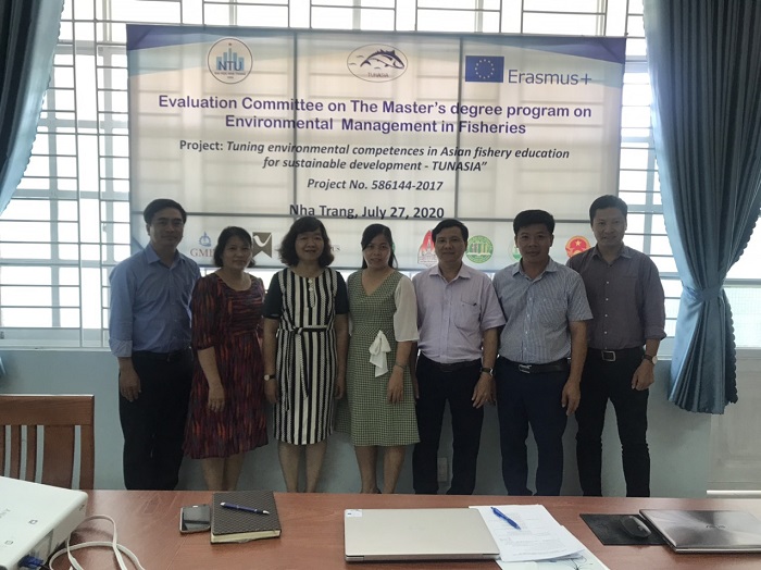 Thẩm định chương trình Thạc sĩ Quản lý môi trường trong lĩnh vực thủy sản
