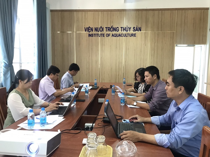 Thẩm định chương trình Thạc sĩ Quản lý môi trường trong lĩnh vực thủy sản