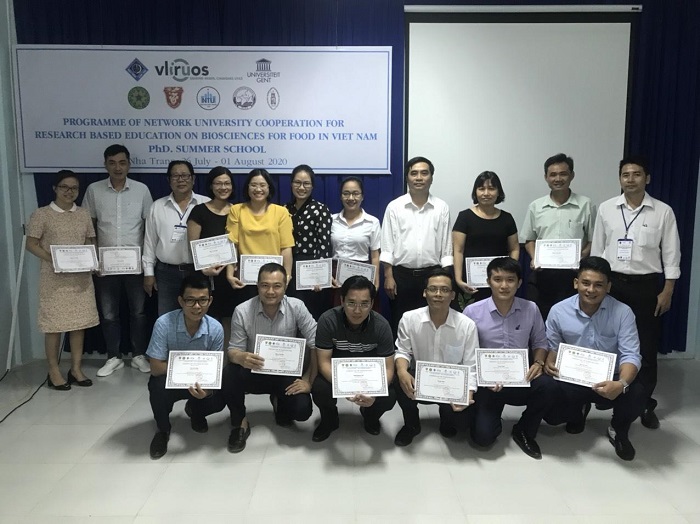 Lớp bồi dưỡng kiến thức hè cho các Nghiên cứu sinh ngày 27-31/7/2020.